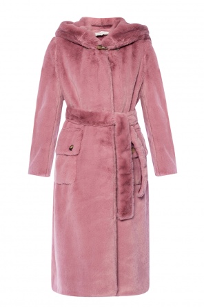 Fur-trimmed coat, zdjęcie 1 Fur-trimmed coat od Golden Goose